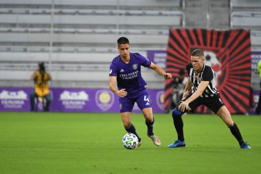 Orlando City SC, 18 Şubat 2020 tarihinde Exploria Stadyumu 'nda oynanan Friendly Maçı' nda KR Reykjavik 'e ev sahipliği yaptı. Fotoğraf: Marty Jean-Louis