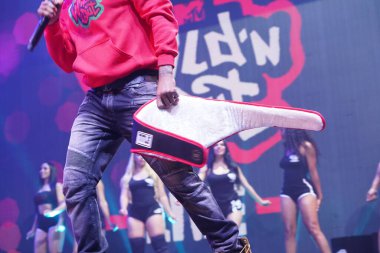 5 Mart 2020 'de Orlando Florida' daki Amway Center 'da Nick Cannon tarafından sunulan MTV Wild n Out Tour. Fotoğraf: Marty Jean-Louis