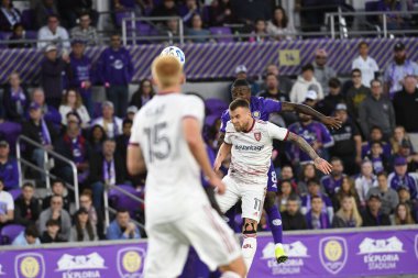 Orlando City SC, 29 Şubat 2020 tarihinde Exploria Stadyumu 'nda Real Salt Lake' e ev sahipliği yaptı. Fotoğraf: Marty Jean-Louis