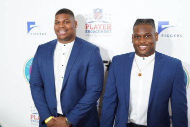 30 Ocak 2020 Perşembe günü Miami Florida 'daki James L Knight Center' da 21. Yıllık Superbowl Gospel Kırmızı Halı Kutlaması. Fotoğraf: Marty Jean-Louis