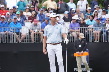 Harris English, Orlando Florida 'daki Bay Hill Kulübü' nde düzenlenen 2020 Arnold Palmer Davetiye Turu sırasında 8 Mart 2020 'de yarışacak. Fotoğraf: Marty Jean-Louis