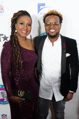 30 Ocak 2020 Perşembe günü Miami Florida 'daki James L Knight Center' da 21. Yıllık Superbowl Gospel Kırmızı Halı Kutlaması. Fotoğraf: Marty Jean-Louis
