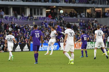 Orlando City SC, 29 Şubat 2020 tarihinde Exploria Stadyumu 'nda Real Salt Lake' e ev sahipliği yaptı. Fotoğraf: Marty Jean-Louis