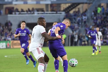 Orlando City SC, 29 Şubat 2020 tarihinde Exploria Stadyumu 'nda Real Salt Lake' e ev sahipliği yaptı. Fotoğraf: Marty Jean-Louis