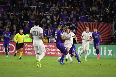 Orlando City SC, 29 Şubat 2020 tarihinde Exploria Stadyumu 'nda Real Salt Lake' e ev sahipliği yaptı. Fotoğraf: Marty Jean-Louis