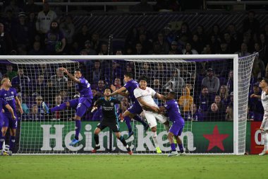 Orlando City SC, 29 Şubat 2020 tarihinde Exploria Stadyumu 'nda Real Salt Lake' e ev sahipliği yaptı. Fotoğraf: Marty Jean-Louis