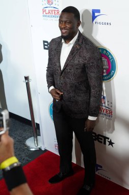 30 Ocak 2020 Perşembe günü Miami Florida 'daki James L Knight Center' da 21. Yıllık Superbowl Gospel Kırmızı Halı Kutlaması. Fotoğraf: Marty Jean-Louis