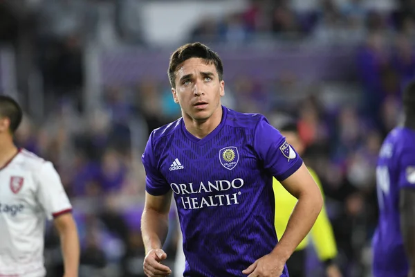 Orlando City SC, 29 Şubat 2020 tarihinde Exploria Stadyumu 'nda Real Salt Lake' e ev sahipliği yaptı. Fotoğraf: Marty Jean-Louis