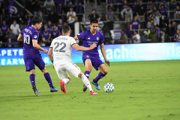 Orlando City Hostitel Real Salt Lake Stadionu Exploria Sobotu Února2020 — Stock fotografie