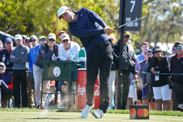 Scottie Scheffler, 7 Mart 2020 'de Orlando Florida' daki Bay HIll Kulüp Lodge 'da Arnold Palmer' ın 2020 'deki üçüncü tur organizasyonunda yarışacak. Fotoğraf: Marty Jean-Louis