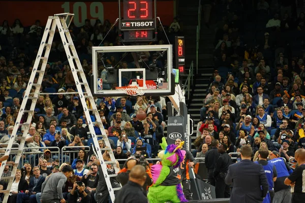 Orlando Magic Värd För Dallas Mavericks Amway Center Orlando Florida — Stockfoto