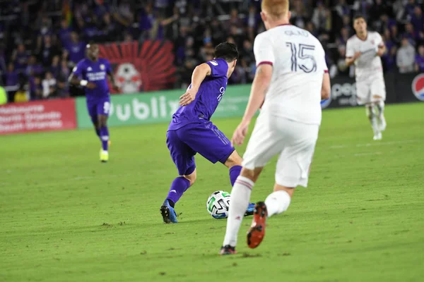 Orlando City SC, 29 Şubat 2020 tarihinde Exploria Stadyumu 'nda Real Salt Lake' e ev sahipliği yaptı. Fotoğraf: Marty Jean-Louis