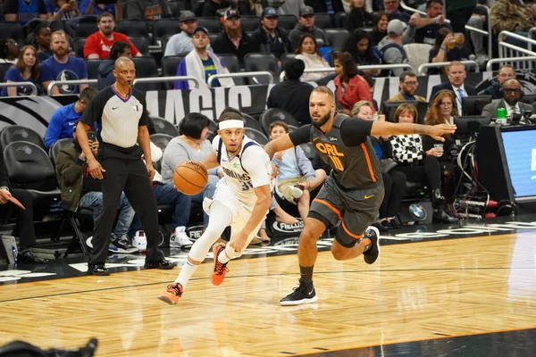 Orlando Magic Menjadi Tuan Rumah Bagi Dallas Mavericks Amway Center — Stok Foto