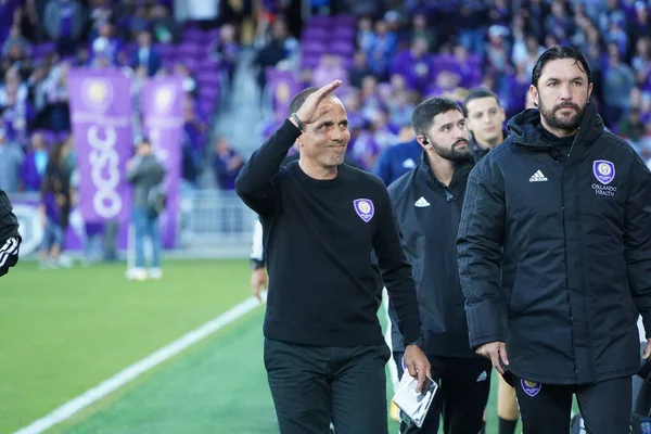 Orlando City SC, 29 Şubat 2020 tarihinde Exploria Stadyumu 'nda Real Salt Lake' e ev sahipliği yaptı. Fotoğraf: Marty Jean-Louis