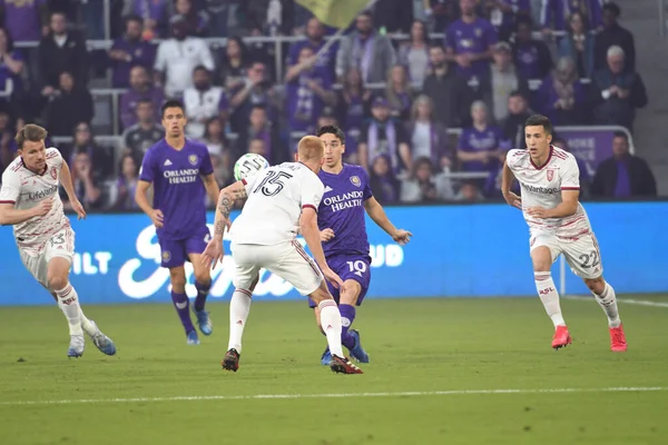 Orlando City Ist Samstag Den Februar 2020 Gastgeber Von Real — Stockfoto