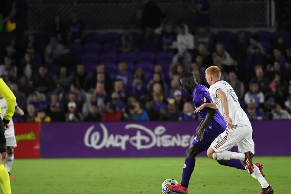 Orlando City Värd Real Salt Lake Exploria Stadium Lördag Februari — Stockfoto