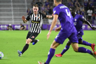 Orlando City SC, 18 Şubat 2020 tarihinde Exploria Stadyumu 'nda oynanan Friendly Maçı' nda KR Reykjavik 'e ev sahipliği yaptı. Fotoğraf: Marty Jean-Louis