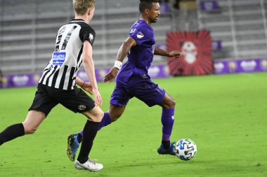 Orlando City SC, 18 Şubat 2020 tarihinde Exploria Stadyumu 'nda oynanan Friendly Maçı' nda KR Reykjavik 'e ev sahipliği yaptı. Fotoğraf: Marty Jean-Louis