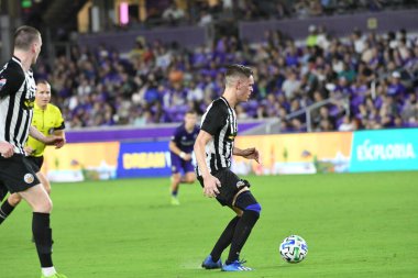 Orlando City SC, 18 Şubat 2020 tarihinde Exploria Stadyumu 'nda oynanan Friendly Maçı' nda KR Reykjavik 'e ev sahipliği yaptı. Fotoğraf: Marty Jean-Louis