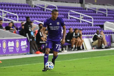 Orlando City SC, 18 Şubat 2020 tarihinde Exploria Stadyumu 'nda oynanan Friendly Maçı' nda KR Reykjavik 'e ev sahipliği yaptı. Fotoğraf: Marty Jean-Louis