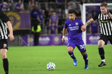 Orlando City SC, 18 Şubat 2020 tarihinde Exploria Stadyumu 'nda oynanan Friendly Maçı' nda KR Reykjavik 'e ev sahipliği yaptı. Fotoğraf: Marty Jean-Louis
