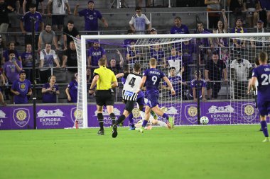Orlando City SC, 18 Şubat 2020 tarihinde Exploria Stadyumu 'nda oynanan Friendly Maçı' nda KR Reykjavik 'e ev sahipliği yaptı. Fotoğraf: Marty Jean-Louis
