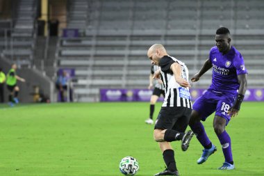 Orlando City SC, 18 Şubat 2020 tarihinde Exploria Stadyumu 'nda oynanan Friendly Maçı' nda KR Reykjavik 'e ev sahipliği yaptı. Fotoğraf: Marty Jean-Louis