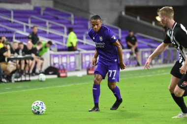 Orlando City SC, 18 Şubat 2020 tarihinde Exploria Stadyumu 'nda oynanan Friendly Maçı' nda KR Reykjavik 'e ev sahipliği yaptı. Fotoğraf: Marty Jean-Louis