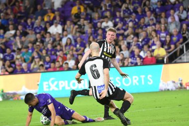Orlando City SC, 18 Şubat 2020 tarihinde Exploria Stadyumu 'nda oynanan Friendly Maçı' nda KR Reykjavik 'e ev sahipliği yaptı. Fotoğraf: Marty Jean-Louis