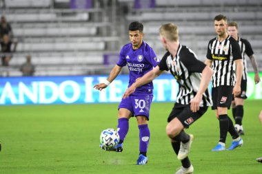 Orlando City SC, 18 Şubat 2020 tarihinde Exploria Stadyumu 'nda oynanan Friendly Maçı' nda KR Reykjavik 'e ev sahipliği yaptı. Fotoğraf: Marty Jean-Louis