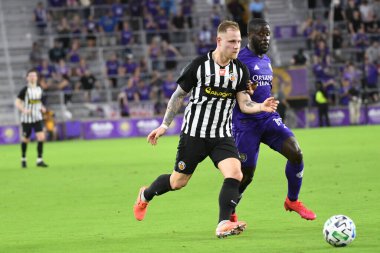 Orlando City SC, 18 Şubat 2020 tarihinde Exploria Stadyumu 'nda oynanan Friendly Maçı' nda KR Reykjavik 'e ev sahipliği yaptı. Fotoğraf: Marty Jean-Louis