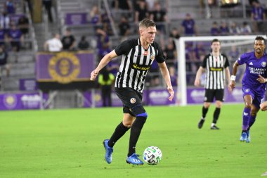 Orlando City SC, 18 Şubat 2020 tarihinde Exploria Stadyumu 'nda oynanan Friendly Maçı' nda KR Reykjavik 'e ev sahipliği yaptı. Fotoğraf: Marty Jean-Louis
