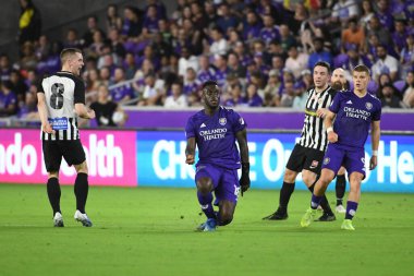 Orlando City SC, 18 Şubat 2020 tarihinde Exploria Stadyumu 'nda oynanan Friendly Maçı' nda KR Reykjavik 'e ev sahipliği yaptı. Fotoğraf: Marty Jean-Louis