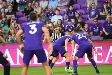 Orlando City SC, 18 Şubat 2020 tarihinde Exploria Stadyumu 'nda oynanan Friendly Maçı' nda KR Reykjavik 'e ev sahipliği yaptı. Fotoğraf: Marty Jean-Louis