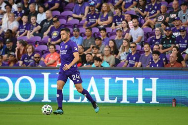 Orlando City SC, 18 Şubat 2020 tarihinde Exploria Stadyumu 'nda oynanan Friendly Maçı' nda KR Reykjavik 'e ev sahipliği yaptı. Fotoğraf: Marty Jean-Louis