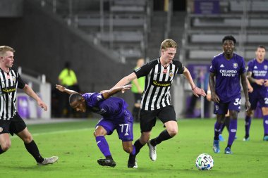 Orlando City SC, 18 Şubat 2020 tarihinde Exploria Stadyumu 'nda oynanan Friendly Maçı' nda KR Reykjavik 'e ev sahipliği yaptı. Fotoğraf: Marty Jean-Louis