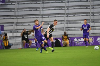 Orlando City SC, 18 Şubat 2020 tarihinde Exploria Stadyumu 'nda oynanan Friendly Maçı' nda KR Reykjavik 'e ev sahipliği yaptı. Fotoğraf: Marty Jean-Louis