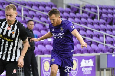 Orlando City SC, 18 Şubat 2020 tarihinde Exploria Stadyumu 'nda oynanan Friendly Maçı' nda KR Reykjavik 'e ev sahipliği yaptı. Fotoğraf: Marty Jean-Louis