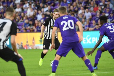 Orlando City SC, 18 Şubat 2020 tarihinde Exploria Stadyumu 'nda oynanan Friendly Maçı' nda KR Reykjavik 'e ev sahipliği yaptı. Fotoğraf: Marty Jean-Louis
