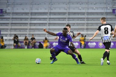 Orlando City SC, 18 Şubat 2020 tarihinde Exploria Stadyumu 'nda oynanan Friendly Maçı' nda KR Reykjavik 'e ev sahipliği yaptı. Fotoğraf: Marty Jean-Louis