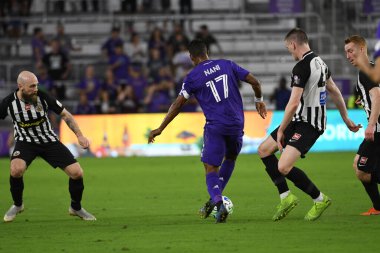 Orlando City SC, 18 Şubat 2020 tarihinde Exploria Stadyumu 'nda oynanan Friendly Maçı' nda KR Reykjavik 'e ev sahipliği yaptı. Fotoğraf: Marty Jean-Louis
