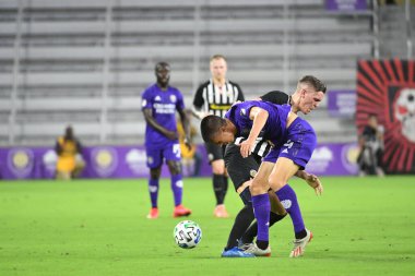 Orlando City SC, 18 Şubat 2020 tarihinde Exploria Stadyumu 'nda oynanan Friendly Maçı' nda KR Reykjavik 'e ev sahipliği yaptı. Fotoğraf: Marty Jean-Louis