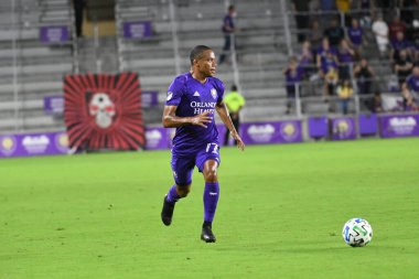 Orlando City SC, 18 Şubat 2020 tarihinde Exploria Stadyumu 'nda oynanan Friendly Maçı' nda KR Reykjavik 'e ev sahipliği yaptı. Fotoğraf: Marty Jean-Louis
