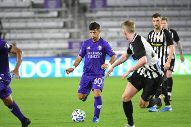 Orlando City SC, 18 Şubat 2020 tarihinde Exploria Stadyumu 'nda oynanan Friendly Maçı' nda KR Reykjavik 'e ev sahipliği yaptı. Fotoğraf: Marty Jean-Louis