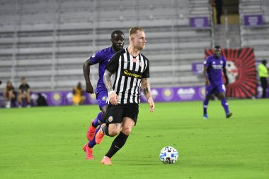 Orlando City SC, 18 Şubat 2020 tarihinde Exploria Stadyumu 'nda oynanan Friendly Maçı' nda KR Reykjavik 'e ev sahipliği yaptı. Fotoğraf: Marty Jean-Louis