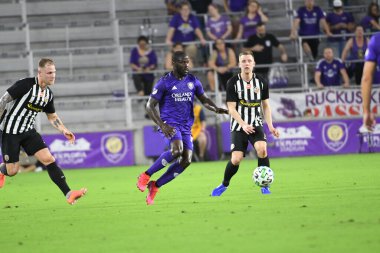Orlando City SC, 18 Şubat 2020 tarihinde Exploria Stadyumu 'nda oynanan Friendly Maçı' nda KR Reykjavik 'e ev sahipliği yaptı. Fotoğraf: Marty Jean-Louis