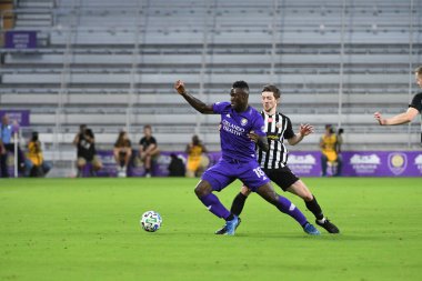 Orlando City SC, 18 Şubat 2020 tarihinde Exploria Stadyumu 'nda oynanan Friendly Maçı' nda KR Reykjavik 'e ev sahipliği yaptı. Fotoğraf: Marty Jean-Louis