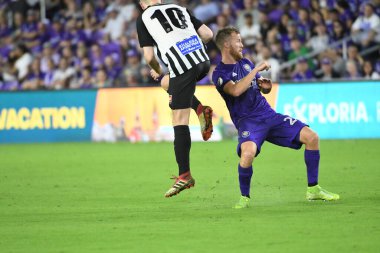 Orlando City SC, 18 Şubat 2020 tarihinde Exploria Stadyumu 'nda oynanan Friendly Maçı' nda KR Reykjavik 'e ev sahipliği yaptı. Fotoğraf: Marty Jean-Louis