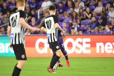 Orlando City SC, 18 Şubat 2020 tarihinde Exploria Stadyumu 'nda oynanan Friendly Maçı' nda KR Reykjavik 'e ev sahipliği yaptı. Fotoğraf: Marty Jean-Louis