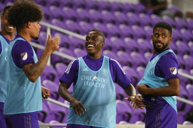 Orlando City SC, 18 Şubat 2020 tarihinde Exploria Stadyumu 'nda oynanan Friendly Maçı' nda KR Reykjavik 'e ev sahipliği yaptı. Fotoğraf: Marty Jean-Louis